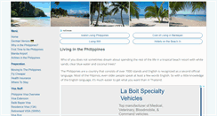 Desktop Screenshot of living-in-the-philippines.com