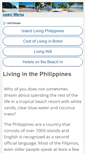Mobile Screenshot of living-in-the-philippines.com