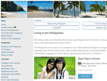 Tablet Screenshot of living-in-the-philippines.com